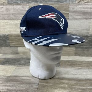 New England Patriots NFL New Era Fits Leather Vintage Collection Snapback Hat